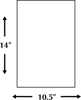 Vertical Book Size