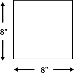 Square Book Size