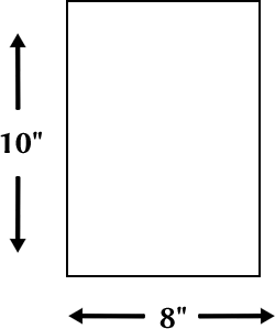 Vertical Book Size
