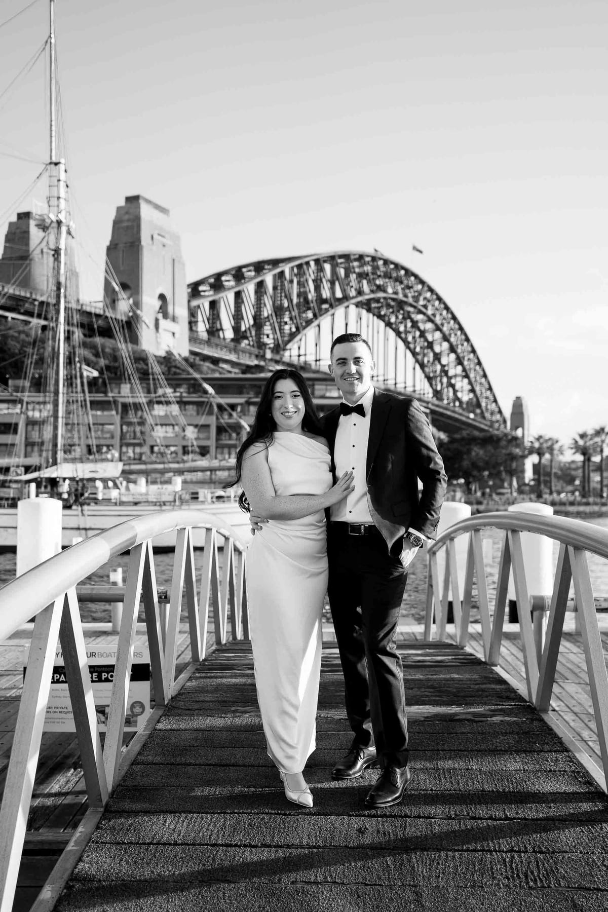 TOM AND ALLISON (Engagement photoshoot at the Opera house, QVB and Sydney Harbour bridge)