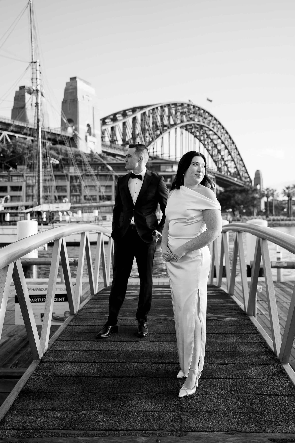 TOM AND ALLISON (Engagement photoshoot at the Opera house, QVB and Sydney Harbour bridge)