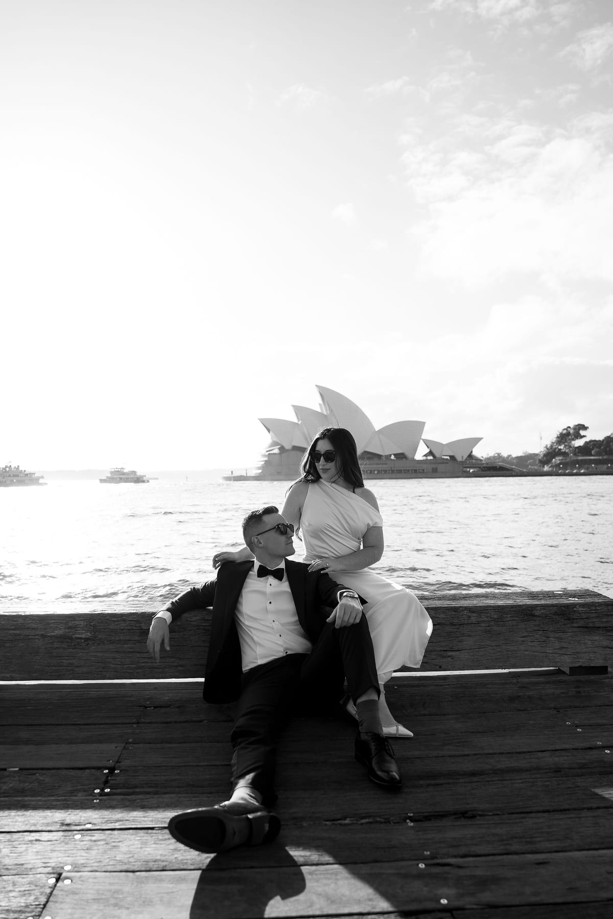 TOM AND ALLISON (Engagement photoshoot at the Opera house, QVB and Sydney Harbour bridge)