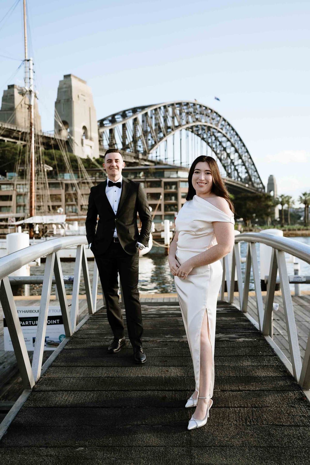 TOM AND ALLISON (Engagement photoshoot at the Opera house, QVB and Sydney Harbour bridge)