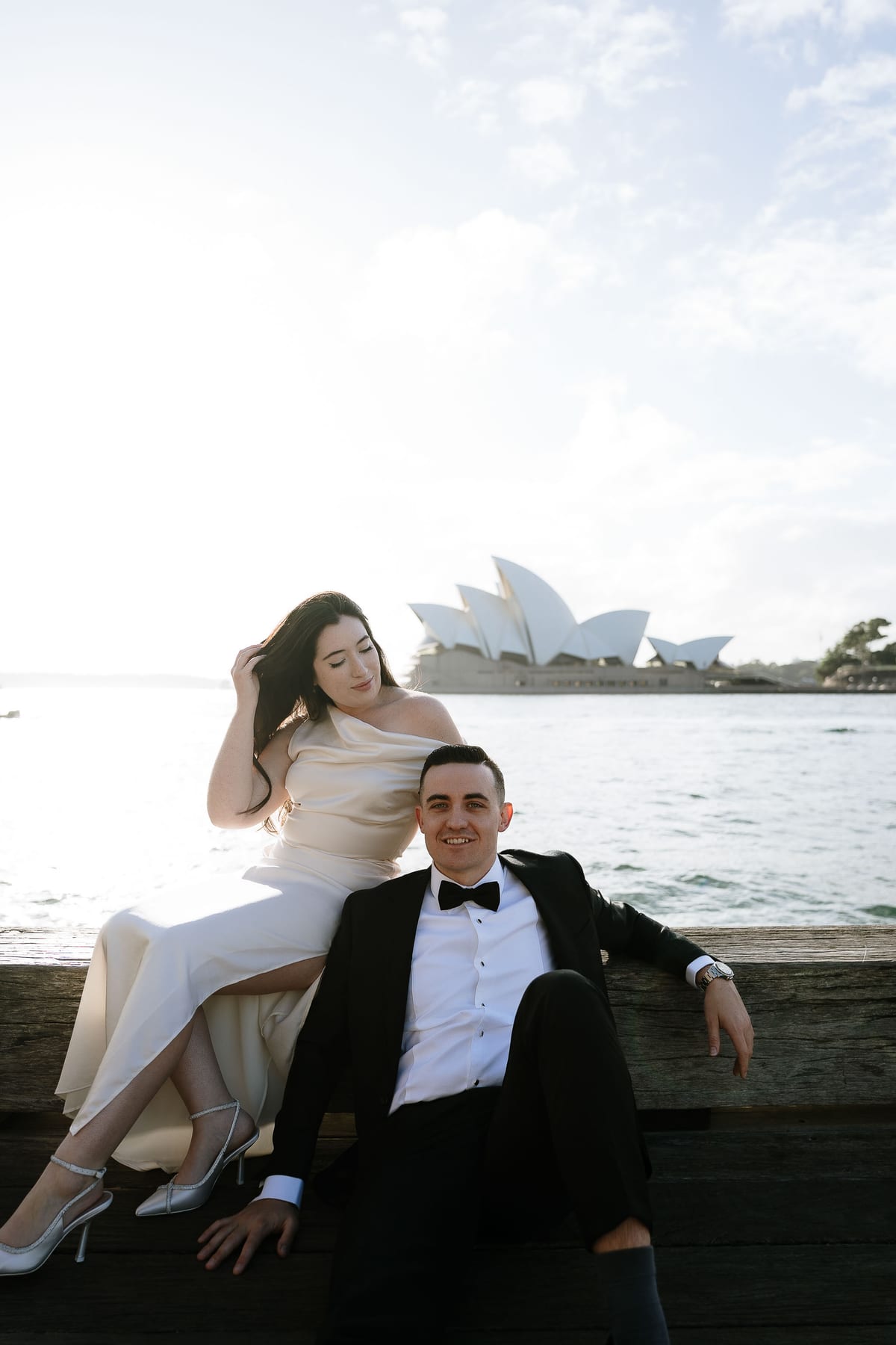 TOM AND ALLISON (Engagement photoshoot at the Opera house, QVB and Sydney Harbour bridge)