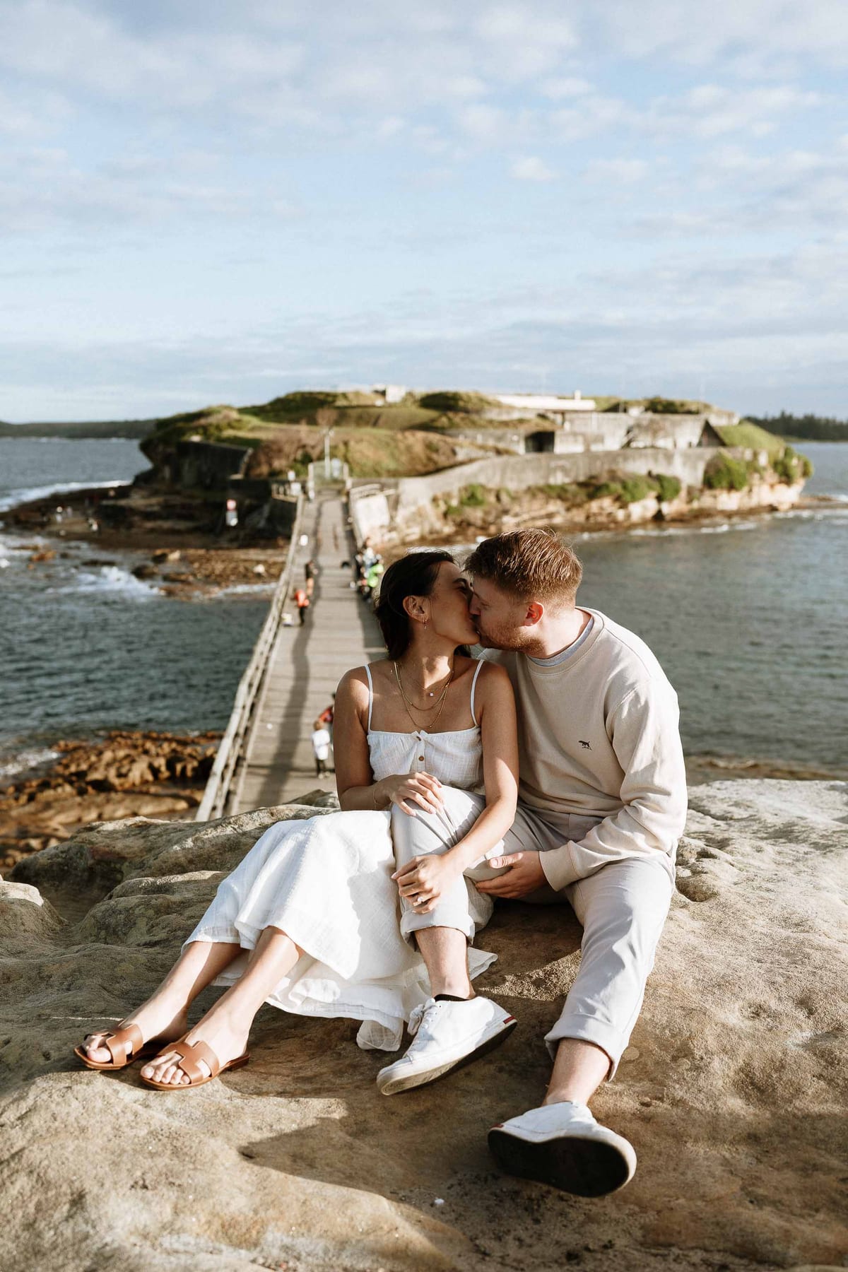 DAN AND ALANNA (Engagement Photoshoot at La Perouse Sydney, South Sydney)