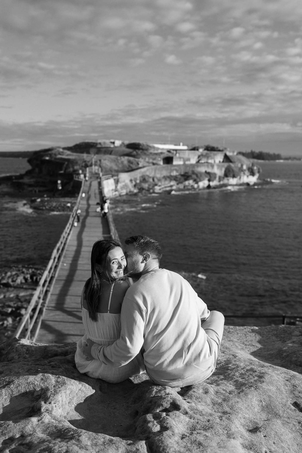 DAN AND ALANNA (Engagement Photoshoot at La Perouse Sydney, South Sydney)