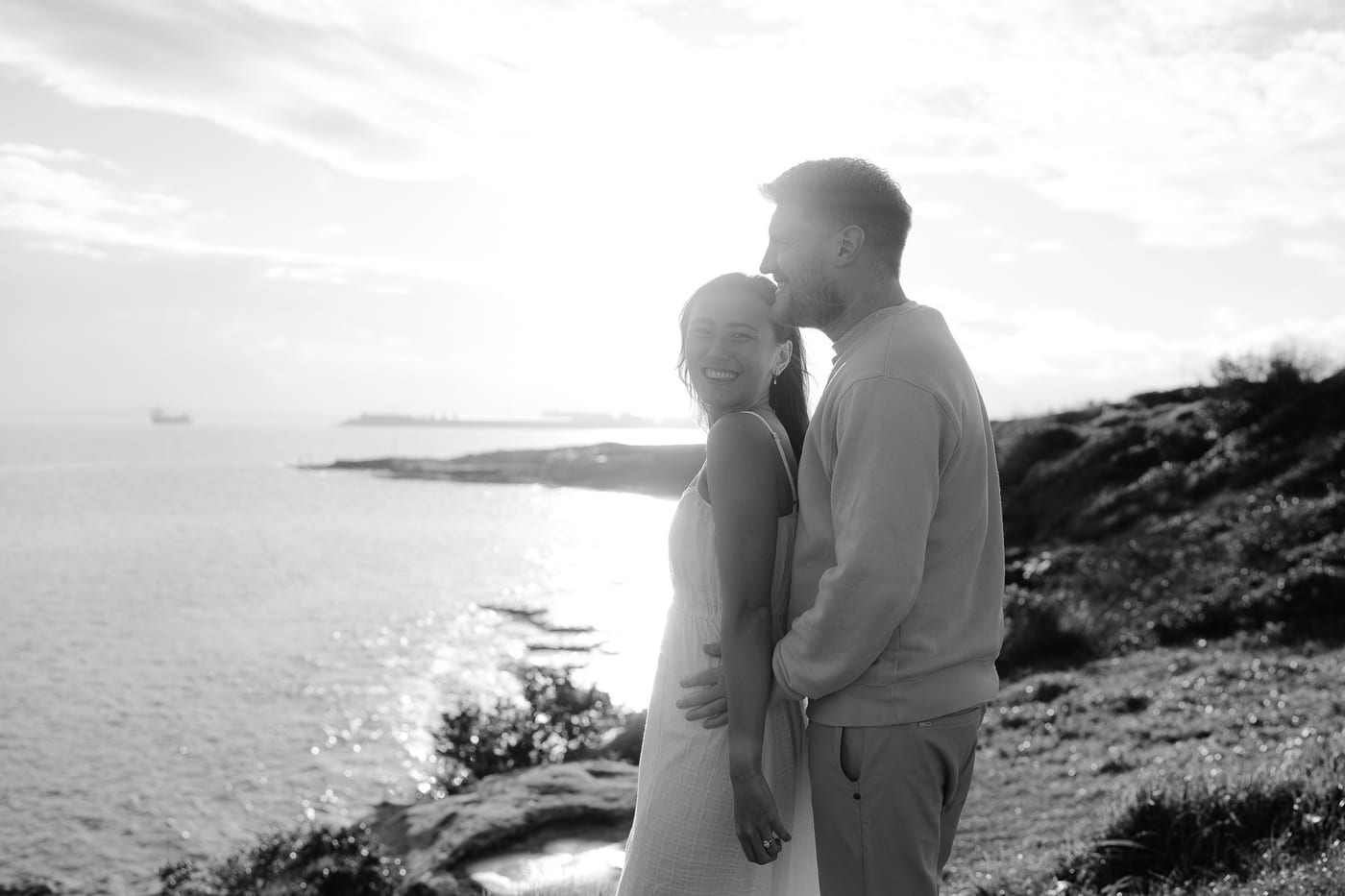 DAN AND ALANNA (Engagement Photoshoot at La Perouse Sydney, South Sydney)