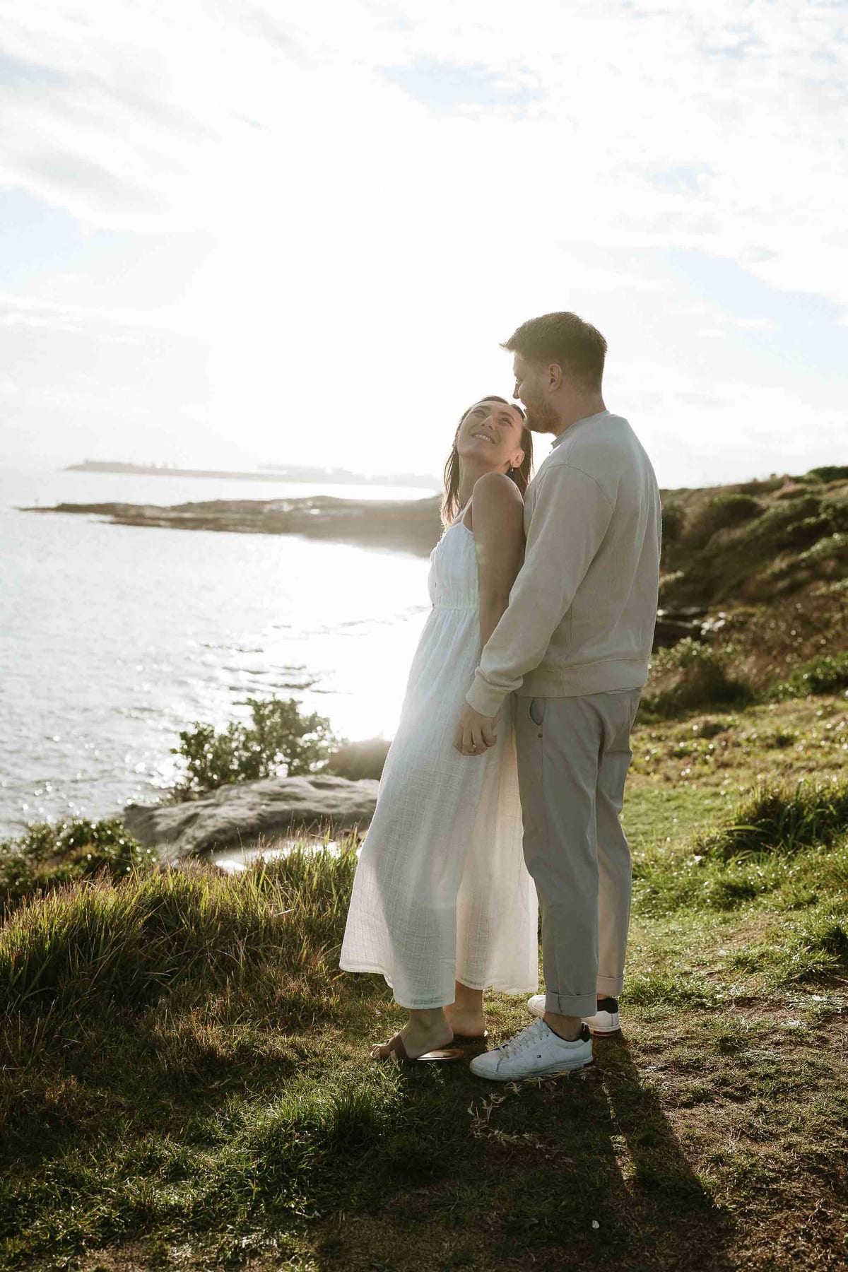 DAN AND ALANNA (Engagement Photoshoot at La Perouse Sydney, South Sydney)