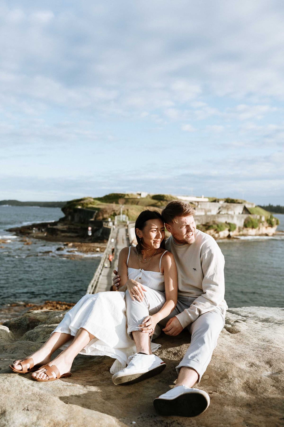 DAN AND ALANNA (Engagement Photoshoot at La Perouse Sydney, South Sydney)