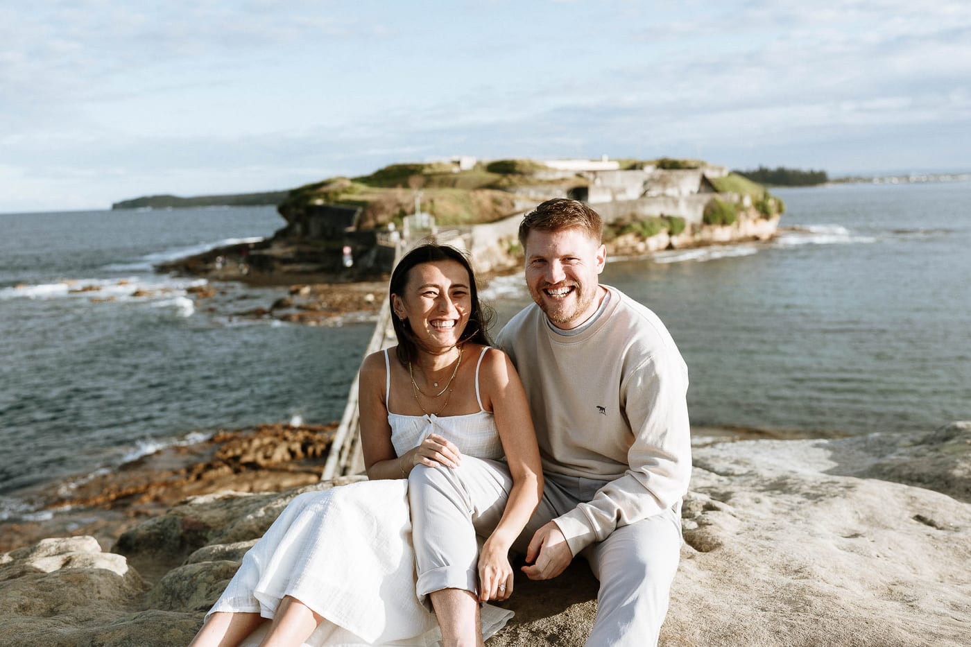 DAN AND ALANNA (Engagement Photoshoot at La Perouse Sydney, South Sydney)