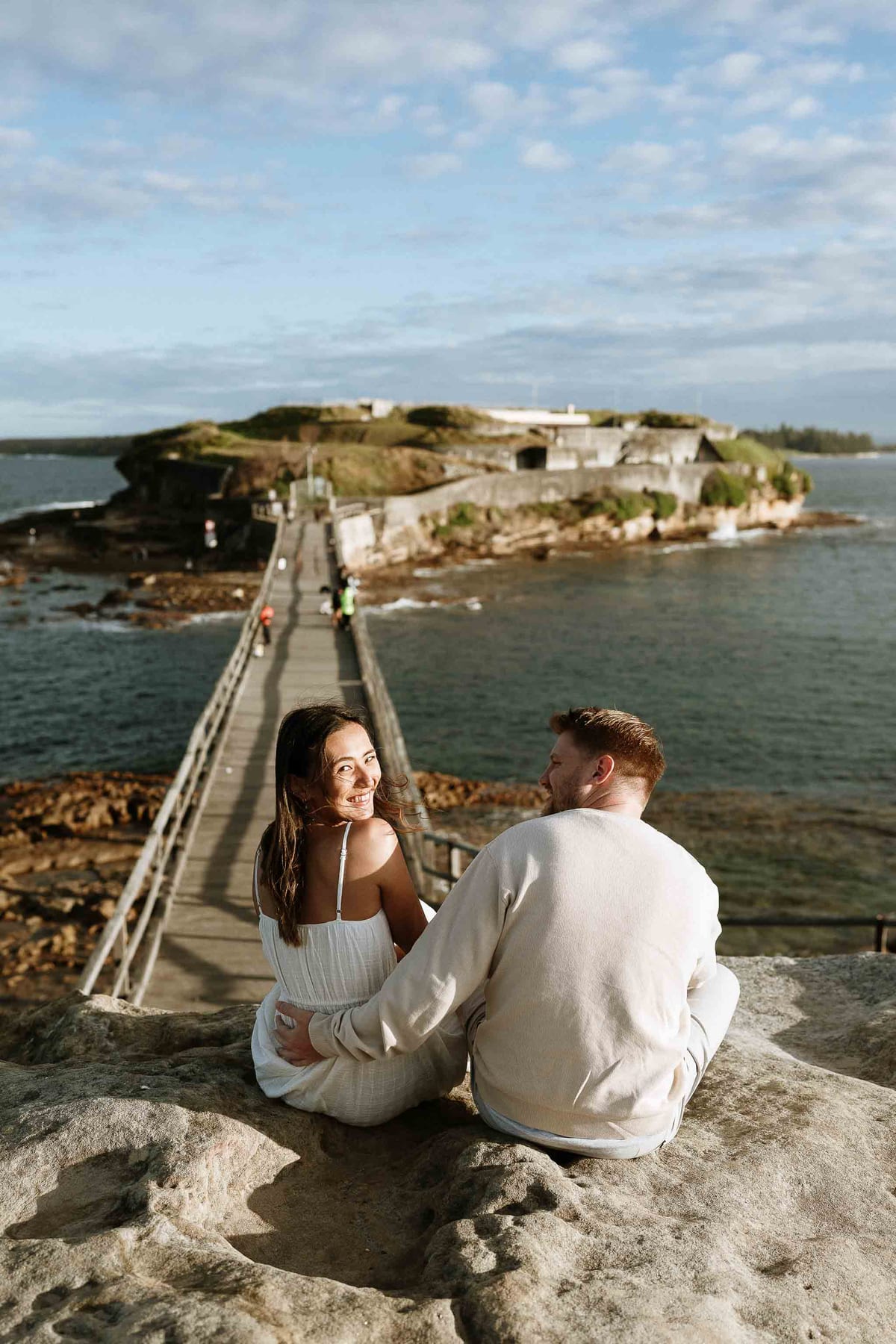 DAN AND ALANNA (Engagement Photoshoot at La Perouse Sydney, South Sydney)
