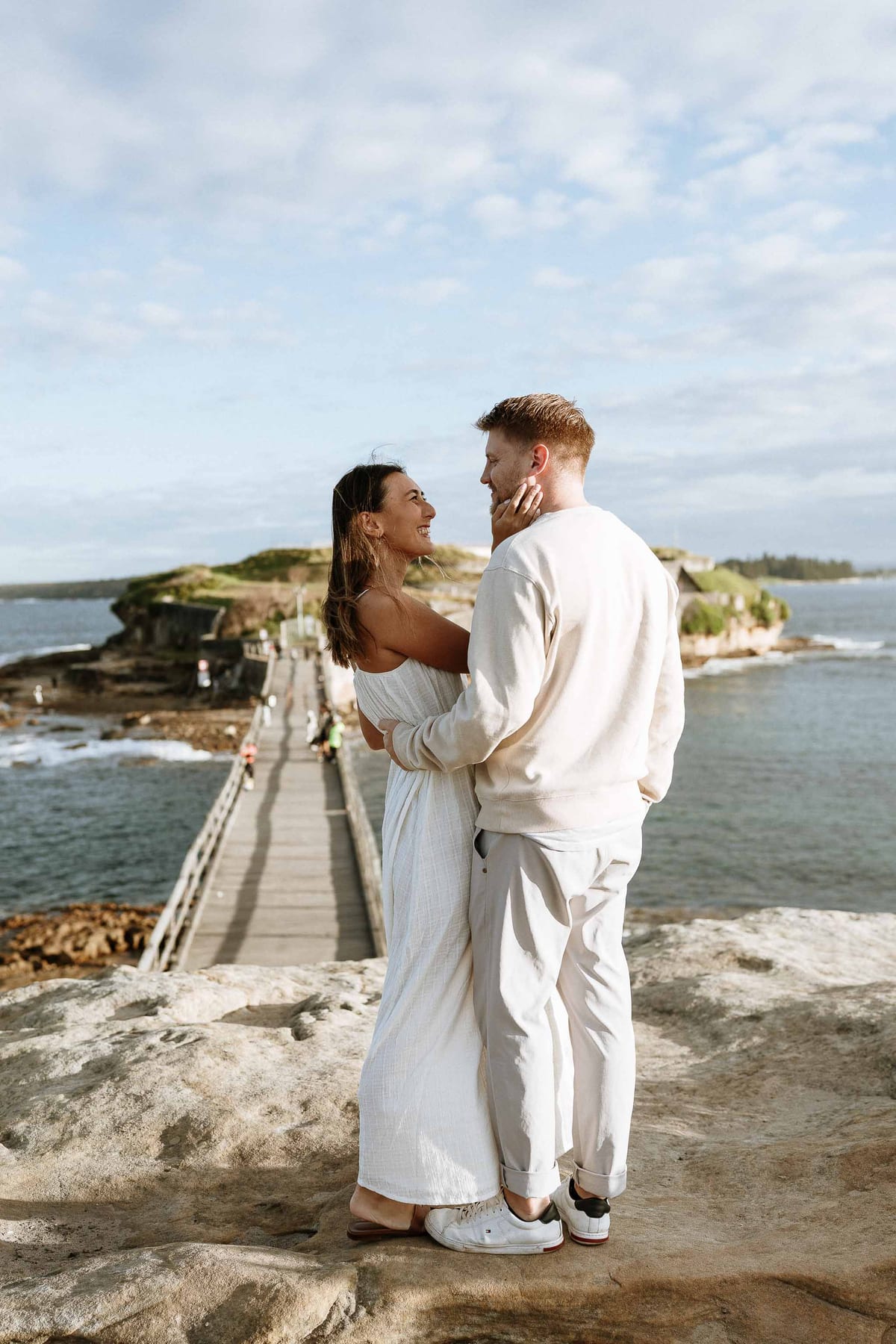 DAN AND ALANNA (Engagement Photoshoot at La Perouse Sydney, South Sydney)