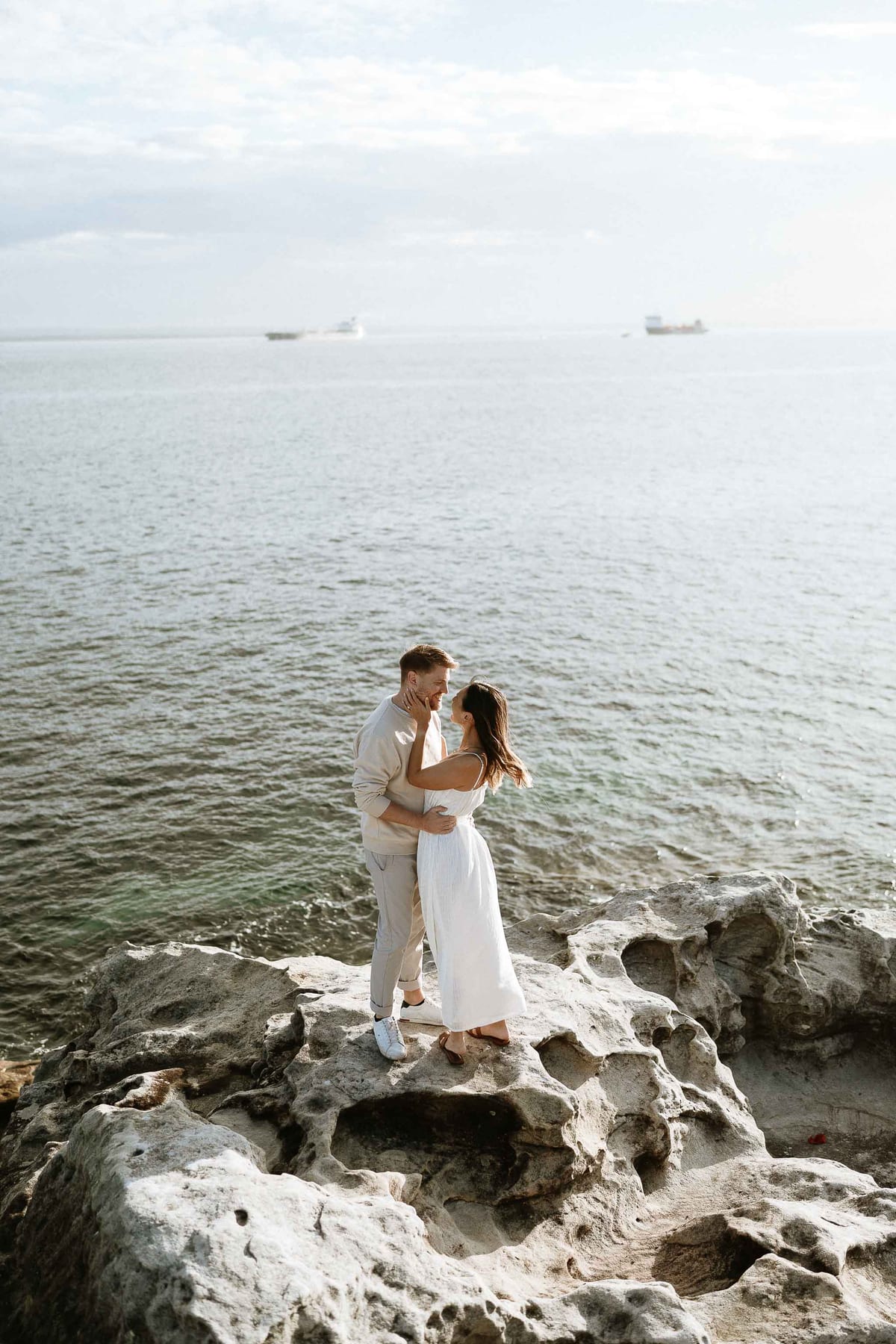 DAN AND ALANNA (Engagement Photoshoot at La Perouse Sydney, South Sydney)