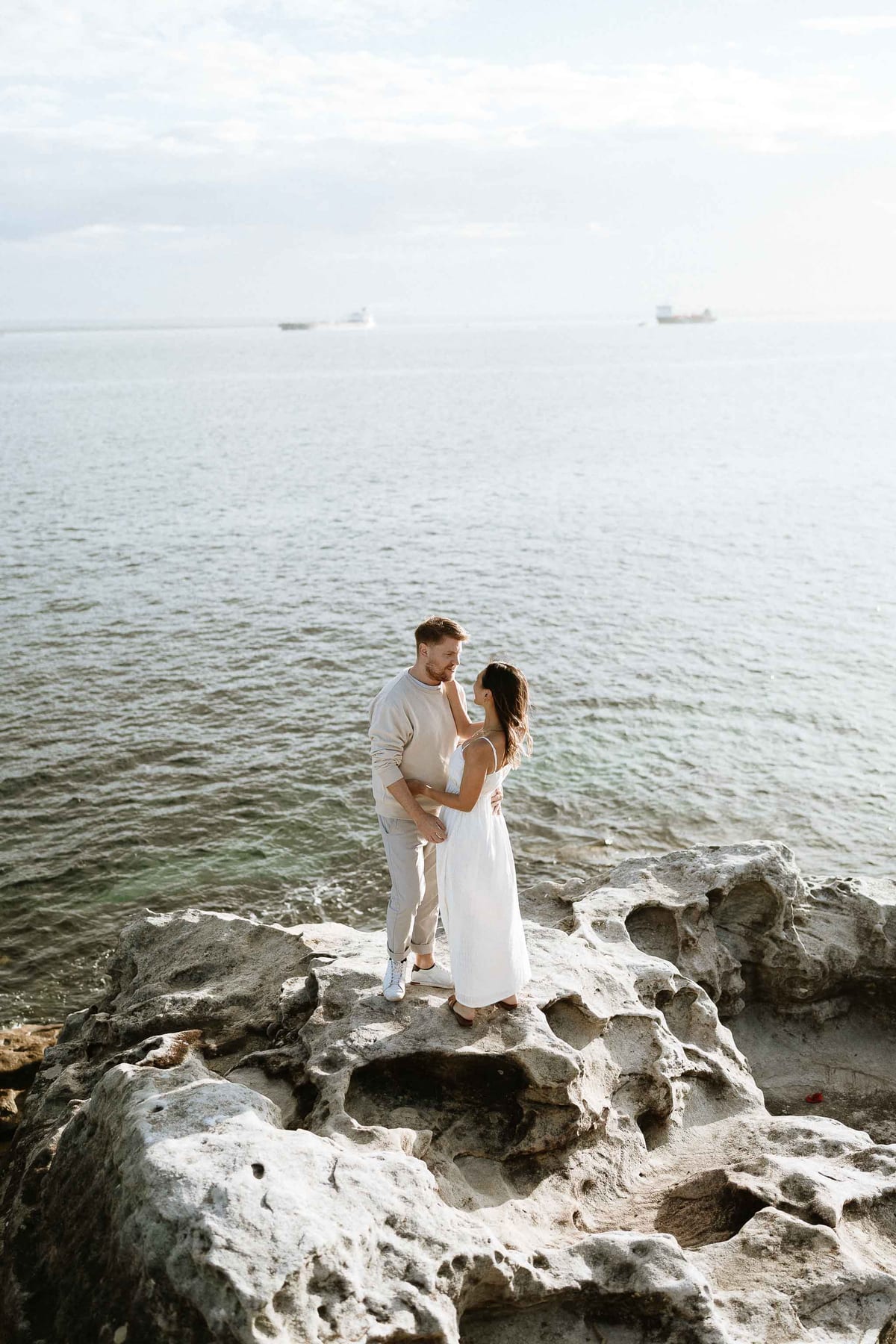 DAN AND ALANNA (Engagement Photoshoot at La Perouse Sydney, South Sydney)