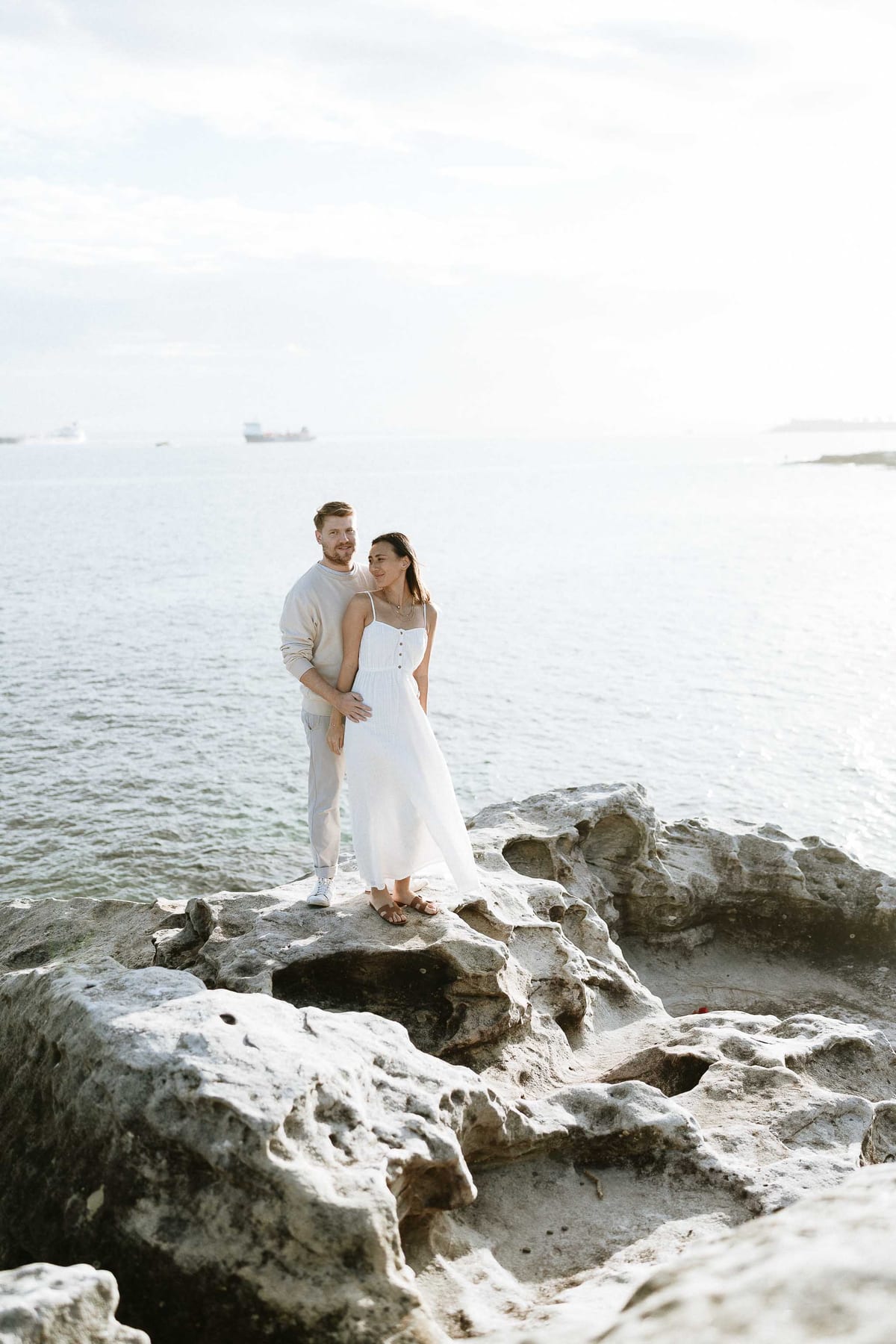 DAN AND ALANNA (Engagement Photoshoot at La Perouse Sydney, South Sydney)
