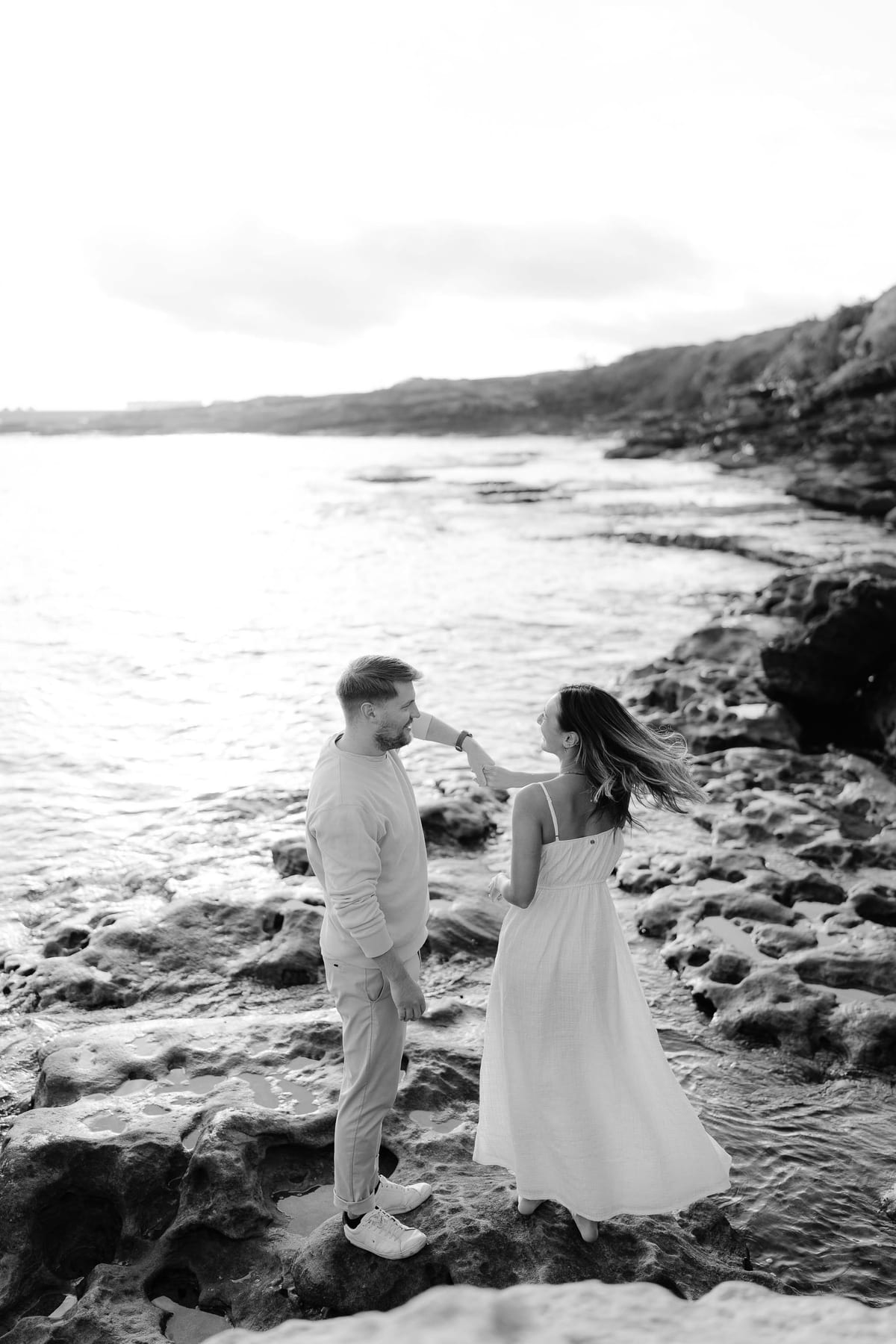 DAN AND ALANNA (Engagement Photoshoot at La Perouse Sydney, South Sydney)