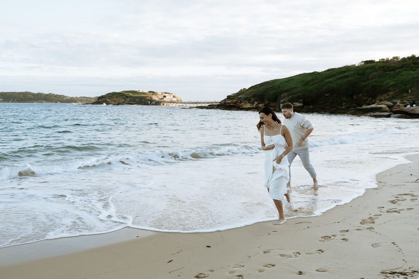 DAN AND ALANNA (Engagement Photoshoot at La Perouse Sydney, South Sydney)