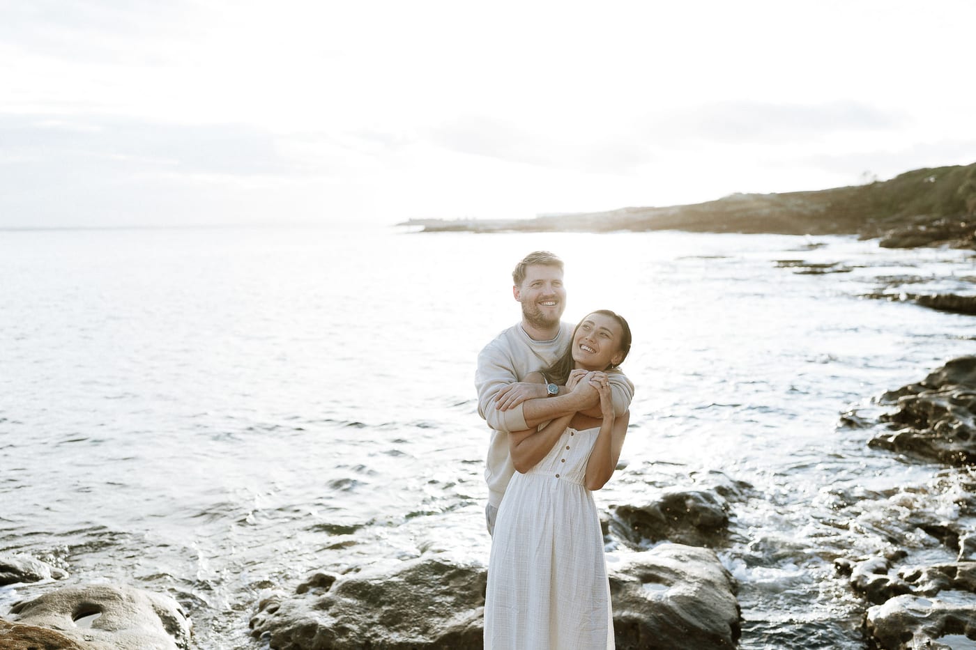 DAN AND ALANNA (Engagement Photoshoot at La Perouse Sydney, South Sydney)