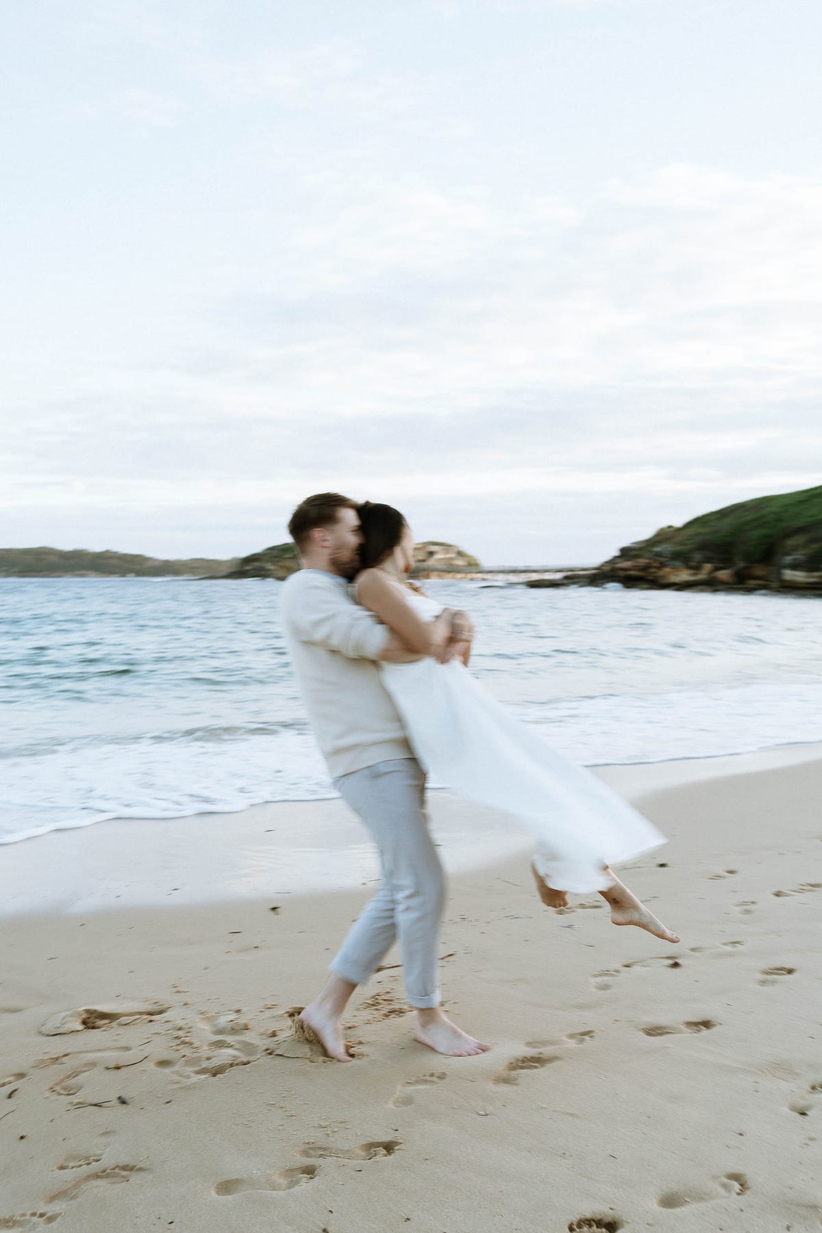 DAN AND ALANNA (Engagement Photoshoot at La Perouse Sydney, South Sydney)
