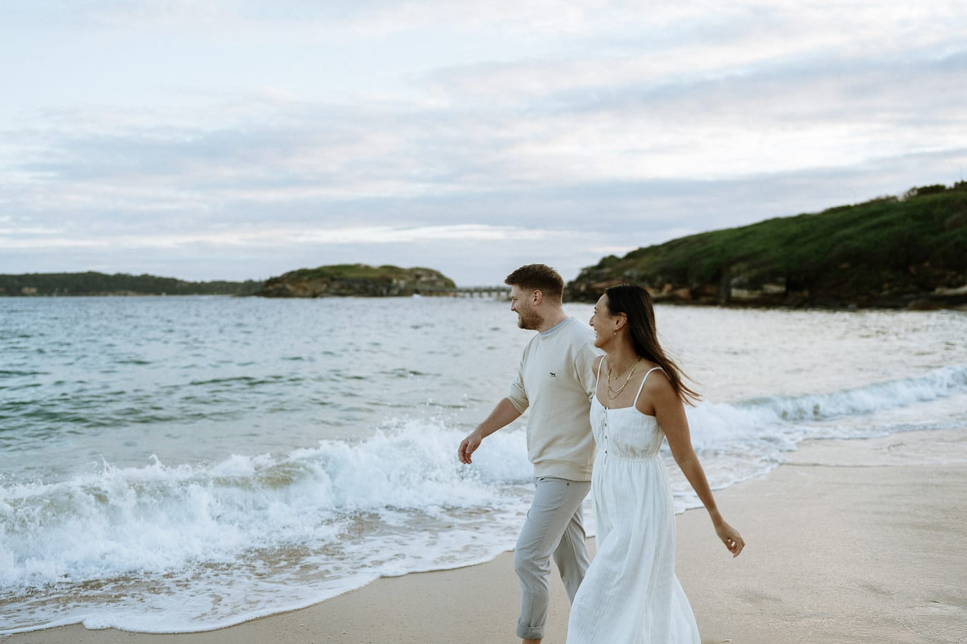 DAN AND ALANNA (Engagement Photoshoot at La Perouse Sydney, South Sydney)