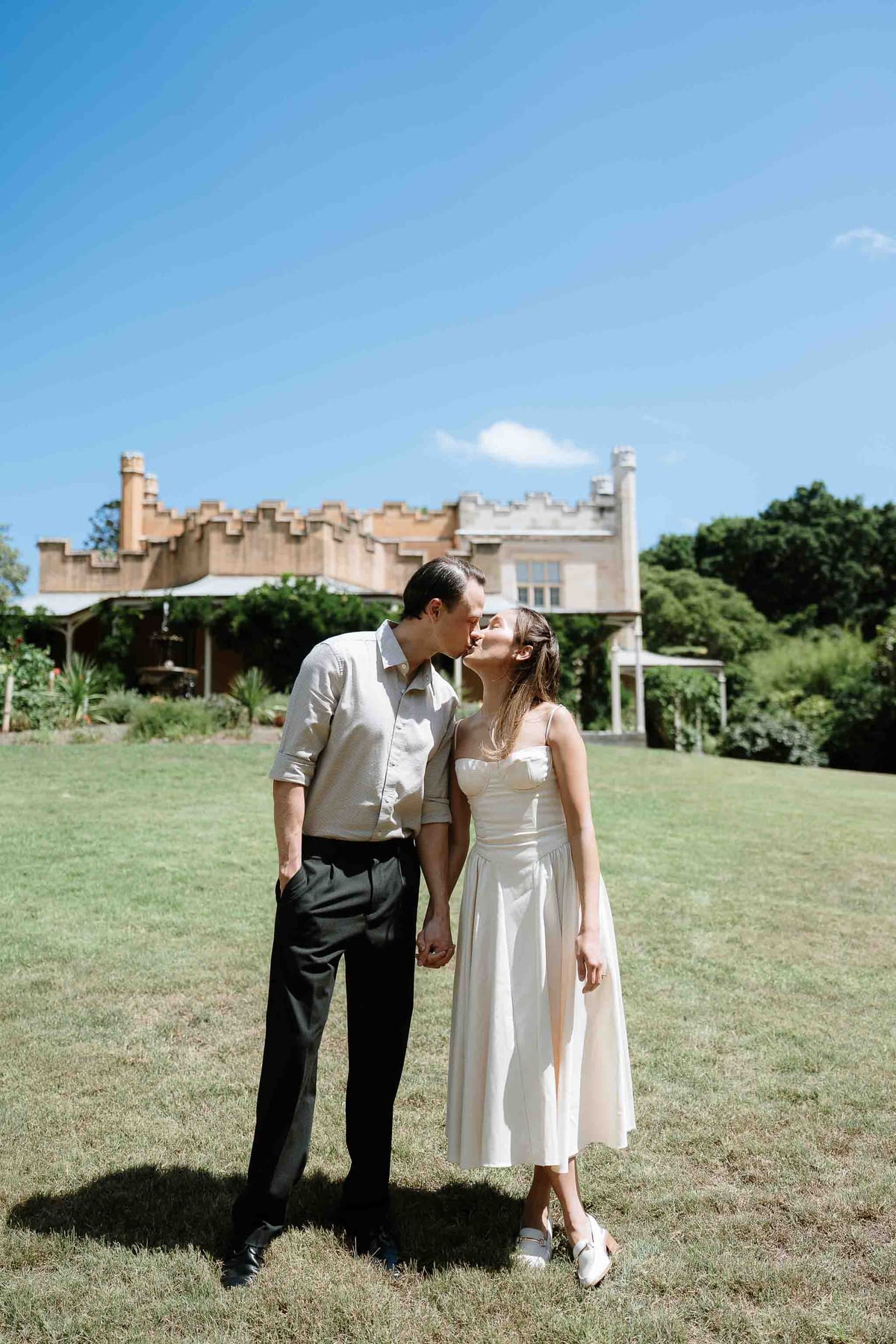 APRIL AND LACHLAN ( Couple photoshoot at the Vaucluse house, Rosebay)