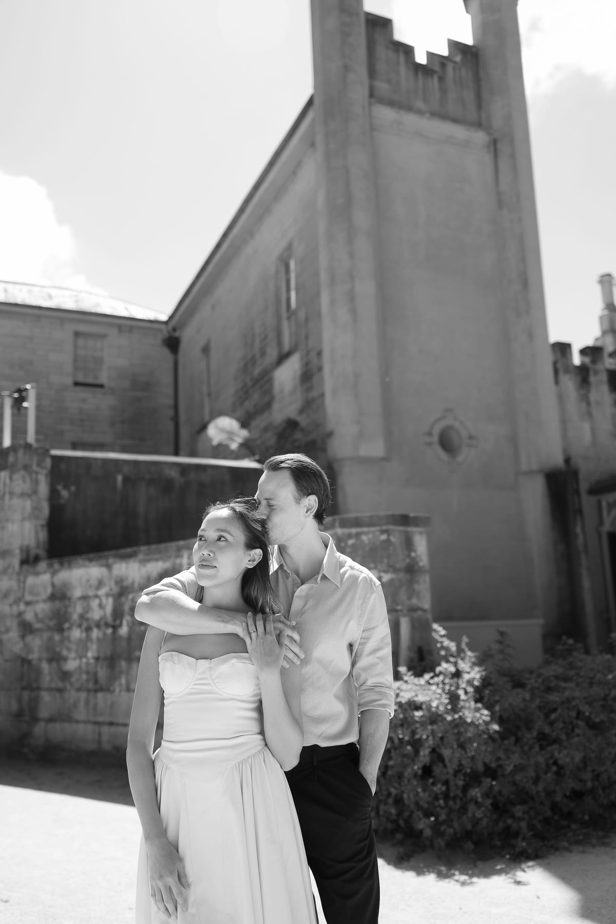 APRIL AND LACHLAN ( Couple photoshoot at the Vaucluse house, Rosebay)