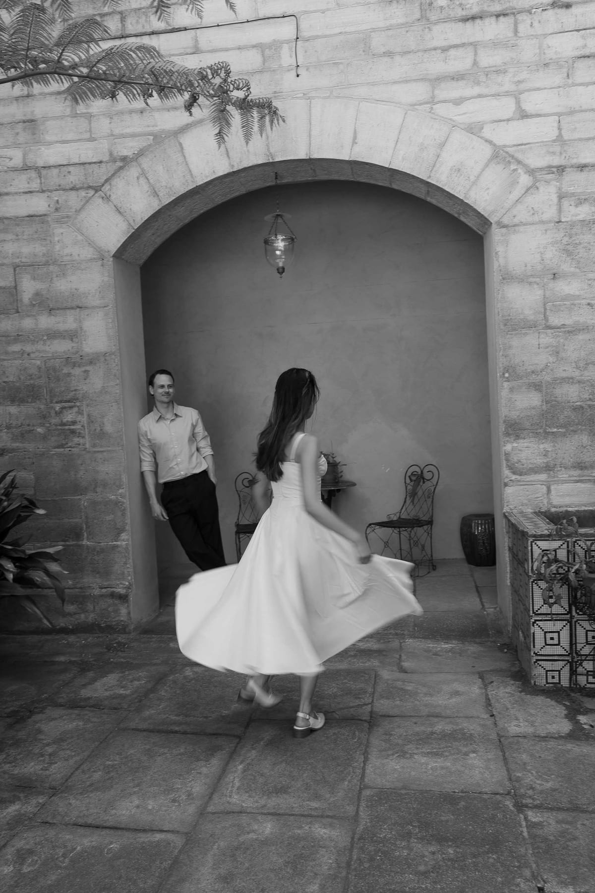 APRIL AND LACHLAN ( Couple photoshoot at the Vaucluse house, Rosebay)