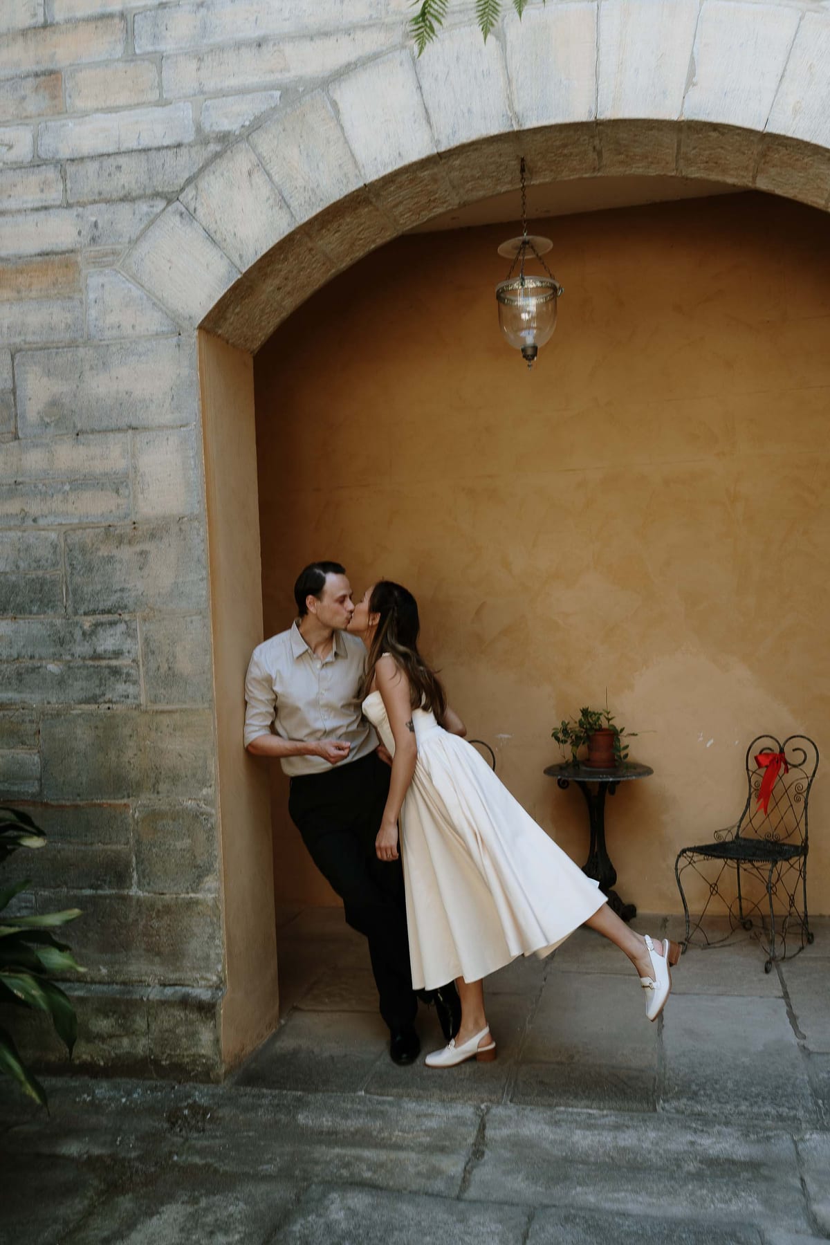 APRIL AND LACHLAN ( Couple photoshoot at the Vaucluse house, Rosebay)