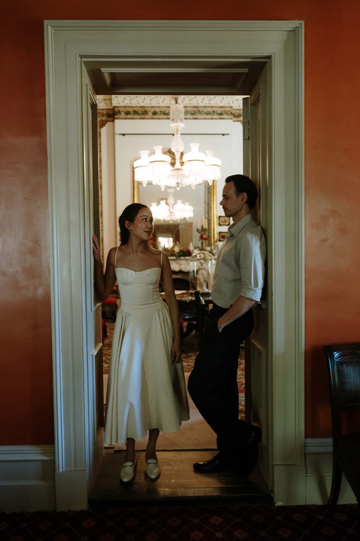 APRIL AND LACHLAN ( Couple photoshoot at the Vaucluse house, Rosebay)