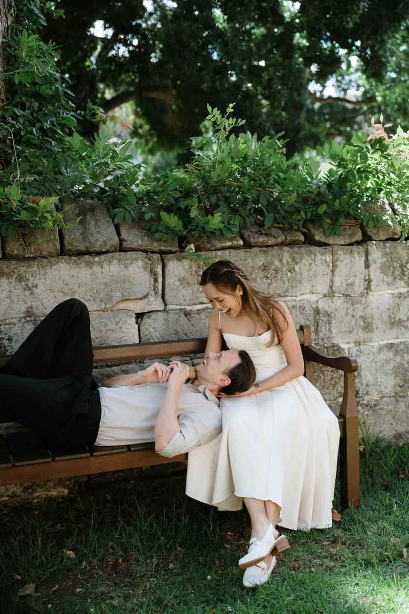 APRIL AND LACHLAN ( Couple photoshoot at the Vaucluse house, Rosebay)