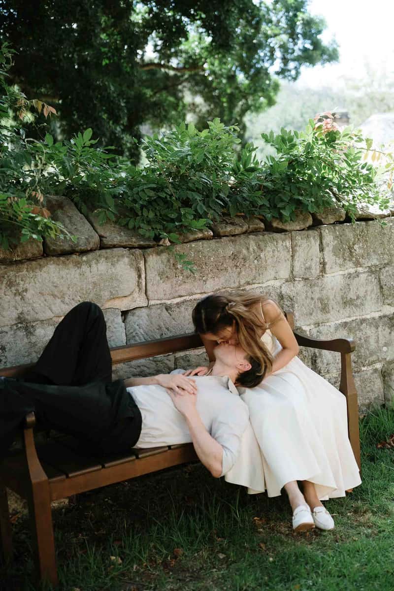 APRIL AND LACHLAN ( Couple photoshoot at the Vaucluse house, Rosebay)