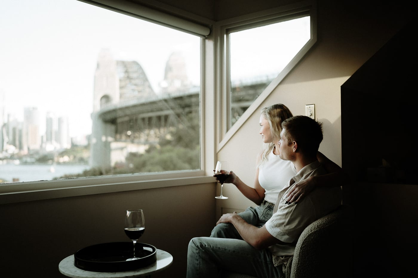JAMES AND AMY ( Couple photoshoot at Milson point, North Sydney)