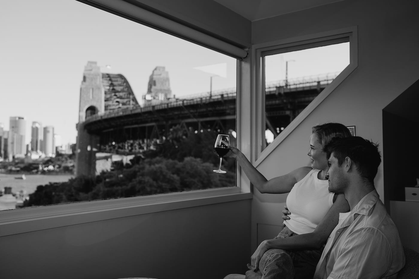 JAMES AND AMY ( Couple photoshoot at Milson point, North Sydney)