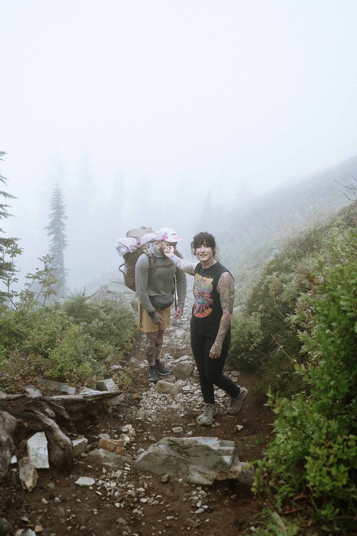 ALEX AND CHORUS (Couple photoshoot at Mount Rainier Washington, USA)