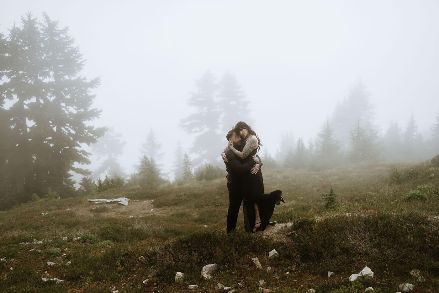 ALEX AND CHORUS (Couple photoshoot at Mount Rainier Washington, USA)
