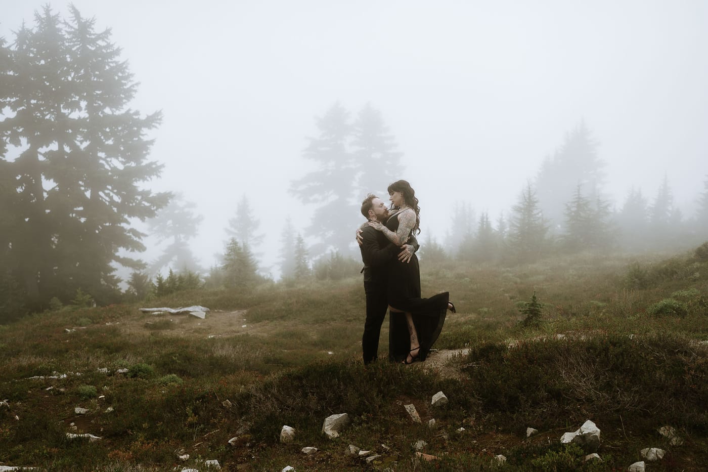 ALEX AND CHORUS (Couple photoshoot at Mount Rainier Washington, USA)