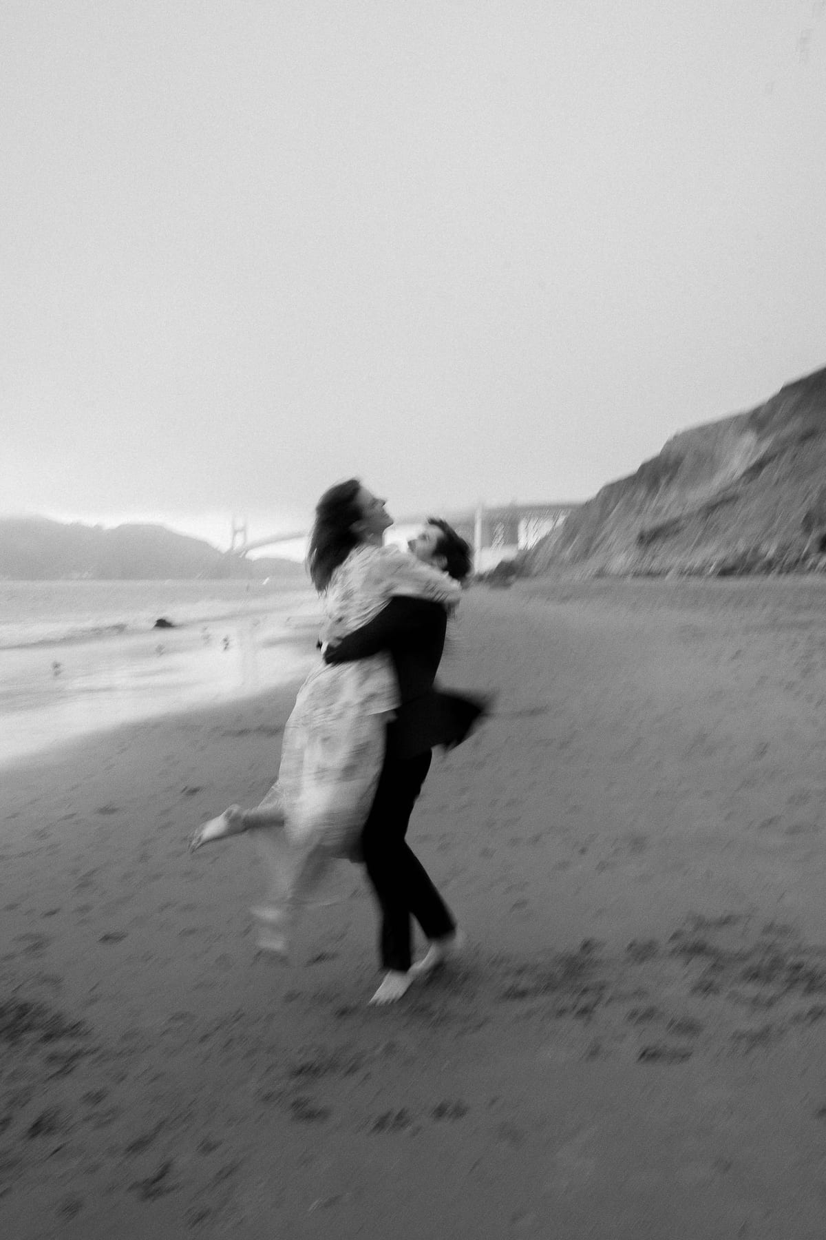 AUDRA AND CHRIS (Beach photoshoot at the Golden gate bride, San Francisco, California)