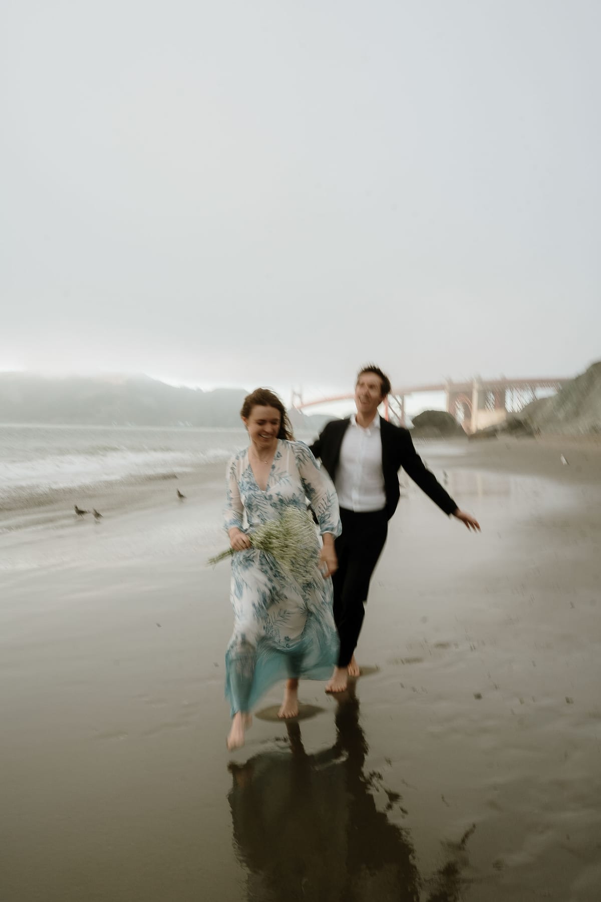 AUDRA AND CHRIS (Beach photoshoot at the Golden gate bride, San Francisco, California)