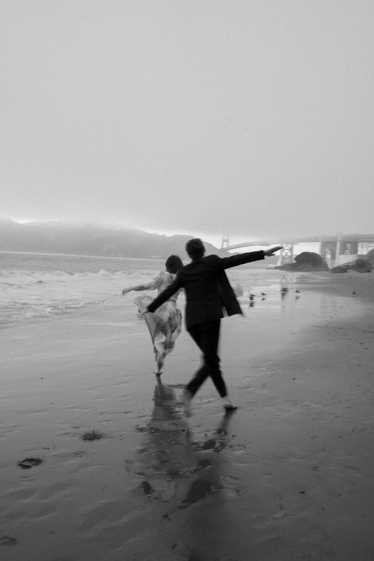 AUDRA AND CHRIS (Beach photoshoot at the Golden gate bride, San Francisco, California)