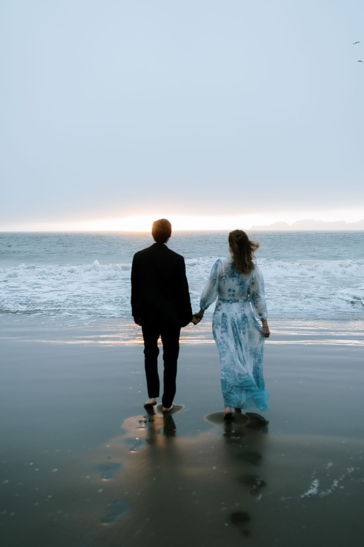 AUDRA AND CHRIS (Beach photoshoot at the Golden gate bride, San Francisco, California)