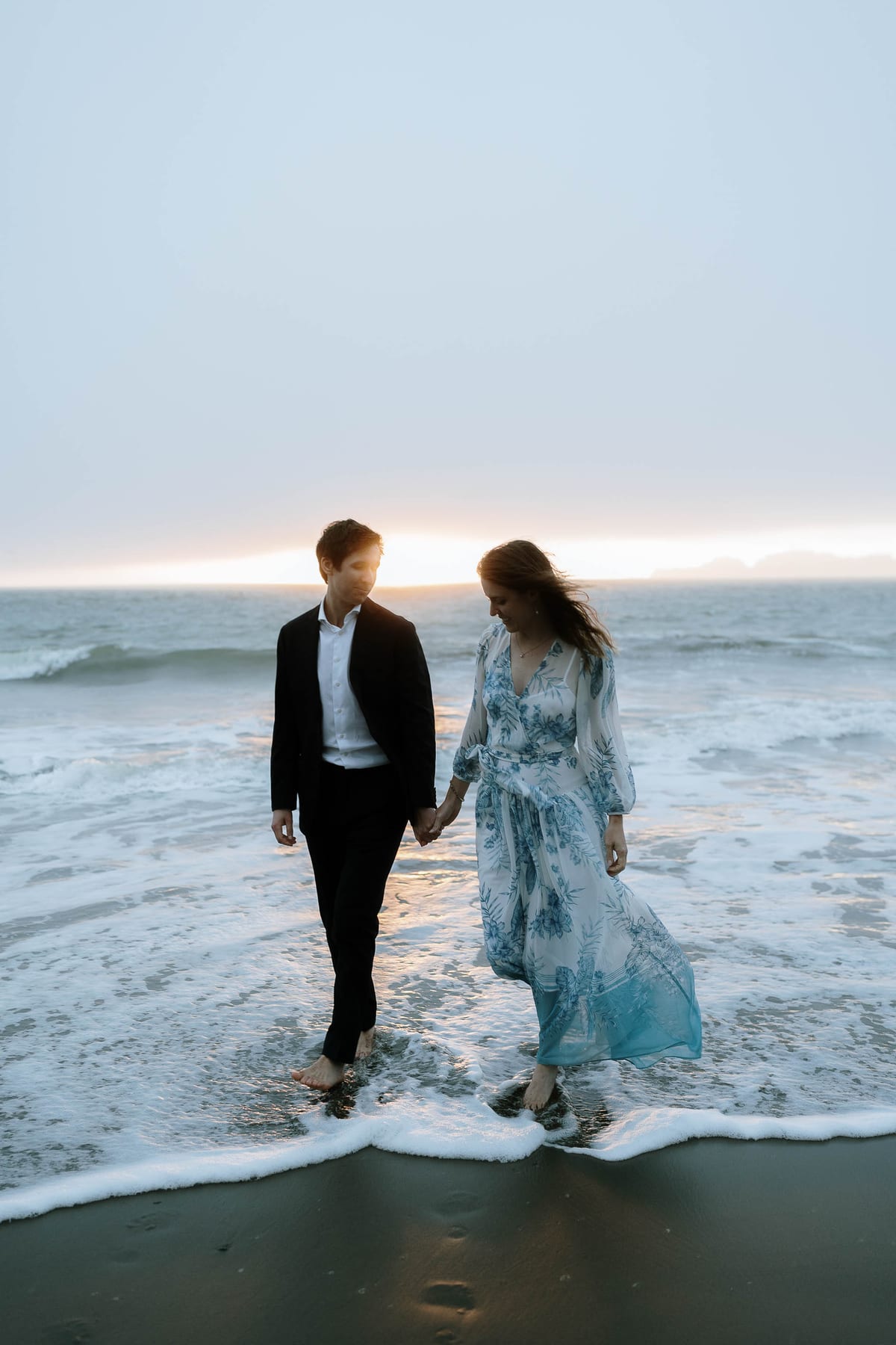 AUDRA AND CHRIS (Beach photoshoot at the Golden gate bride, San Francisco, California)