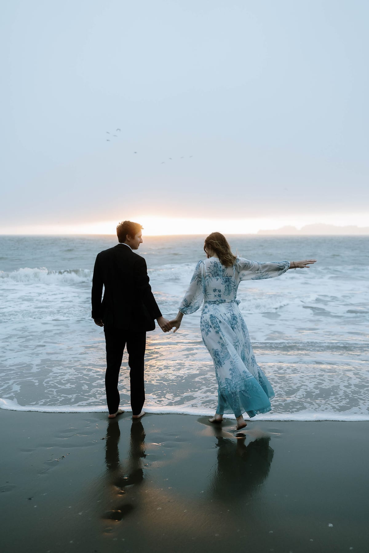 AUDRA AND CHRIS (Beach photoshoot at the Golden gate bride, San Francisco, California)
