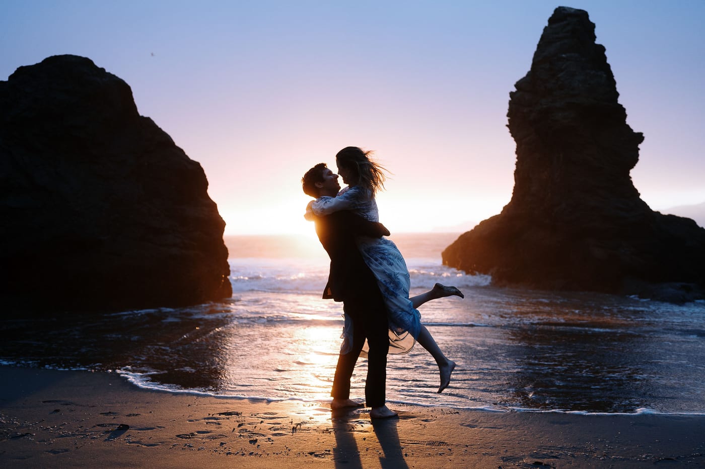 AUDRA AND CHRIS (Beach photoshoot at the Golden gate bride, San Francisco, California)