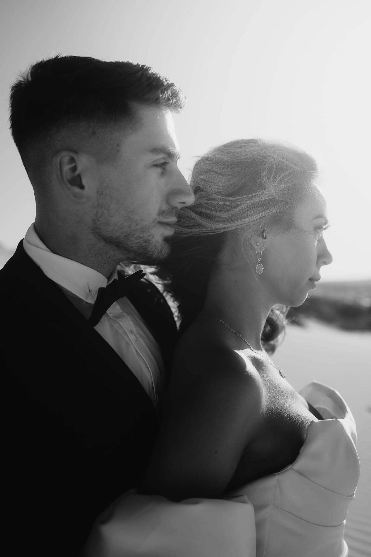 CHARLIE AND CANDICE (Elopement shoot at the Cronulla sand dunes, South Sydney)