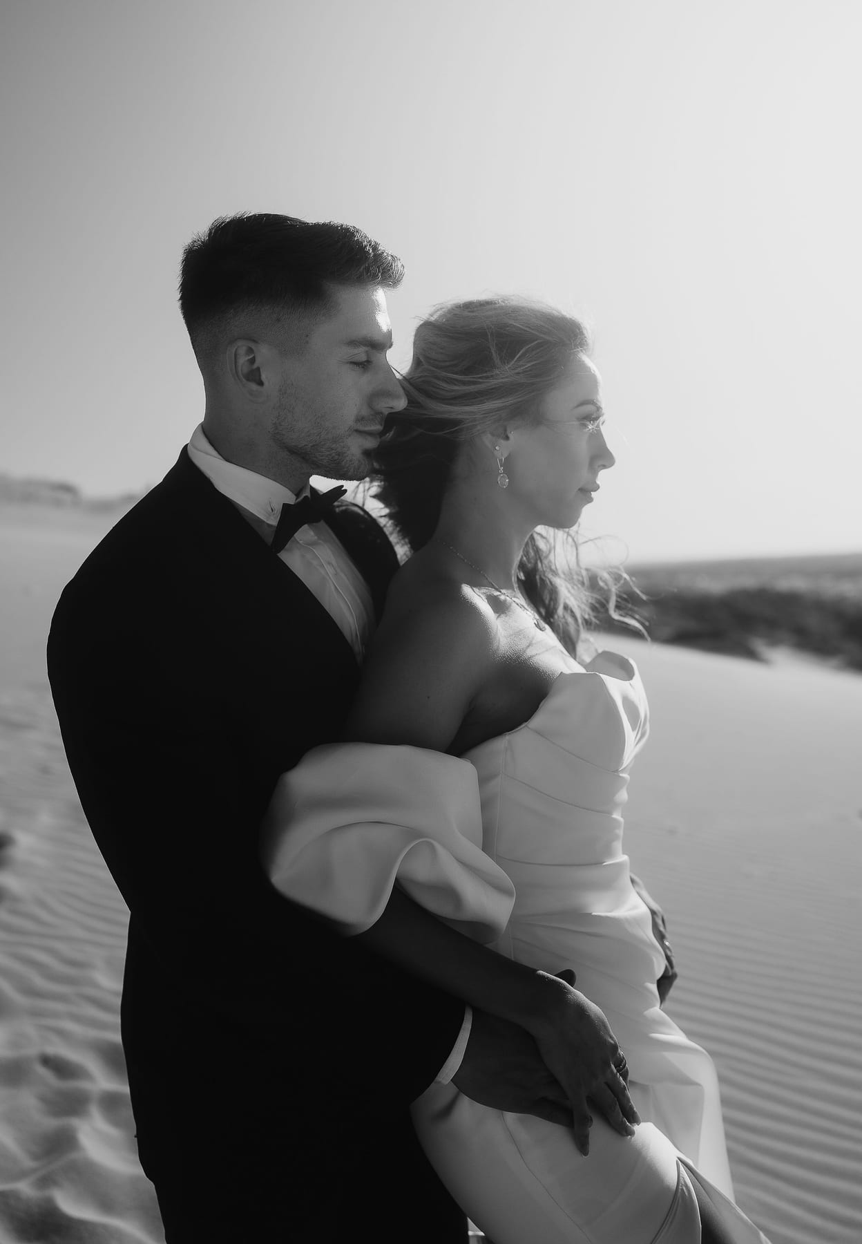CHARLIE AND CANDICE (Elopement shoot at the Cronulla sand dunes, South Sydney)