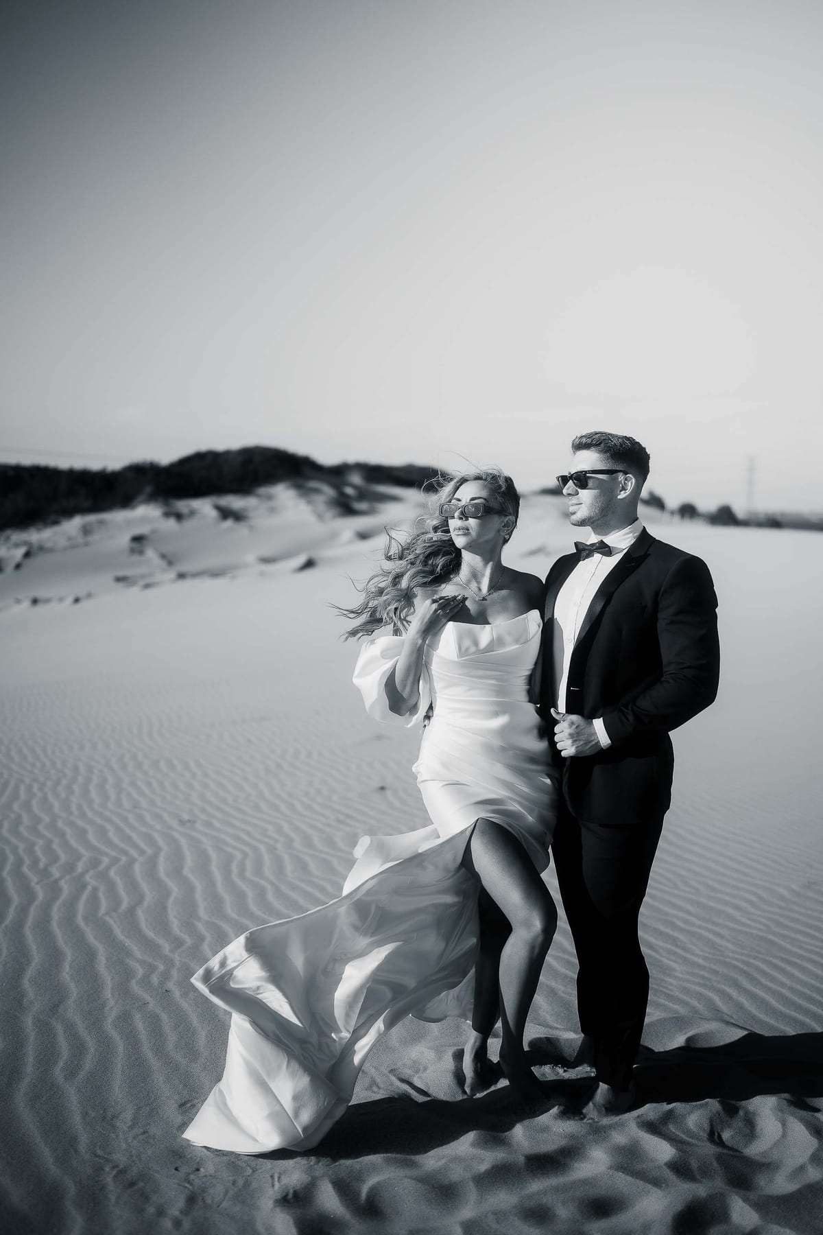 CHARLIE AND CANDICE (Elopement shoot at the Cronulla sand dunes, South Sydney)