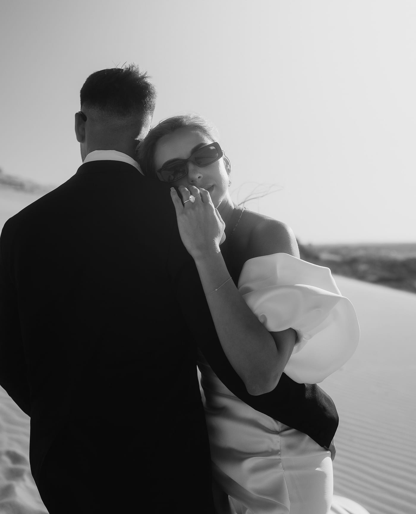 CHARLIE AND CANDICE (Elopement shoot at the Cronulla sand dunes, South Sydney)