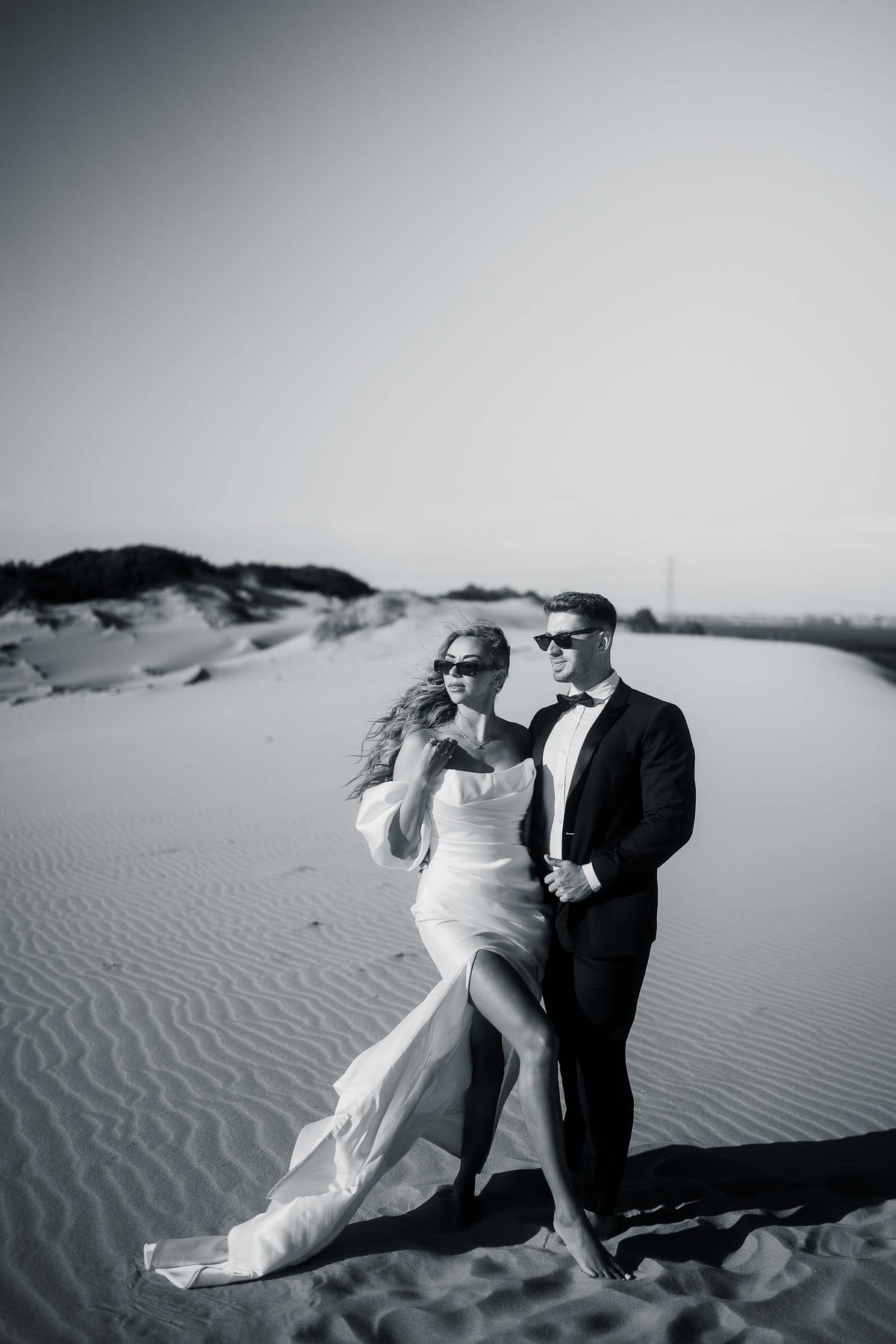 CHARLIE AND CANDICE (Elopement shoot at the Cronulla sand dunes, South Sydney)