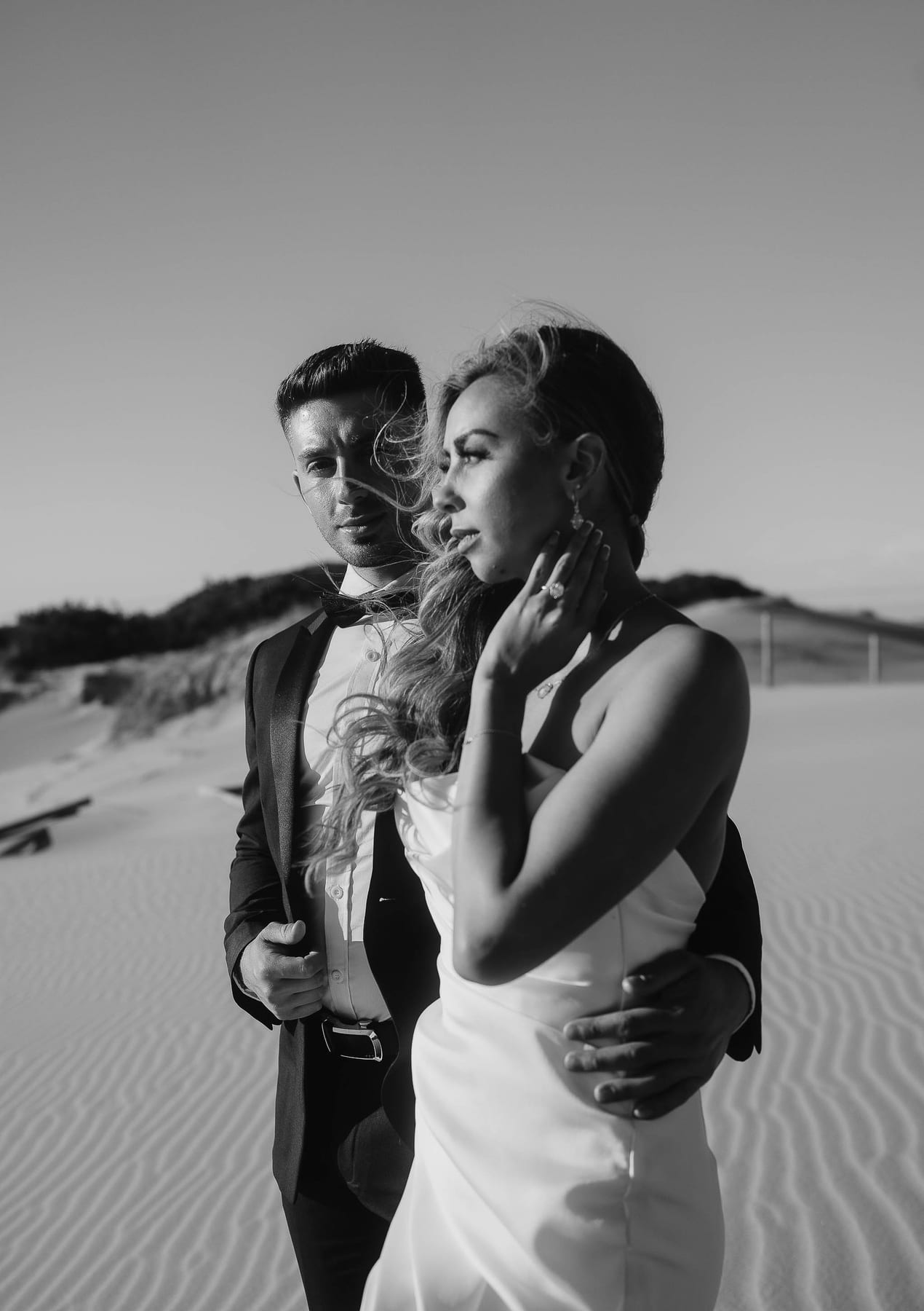 CHARLIE AND CANDICE (Elopement shoot at the Cronulla sand dunes, South Sydney)