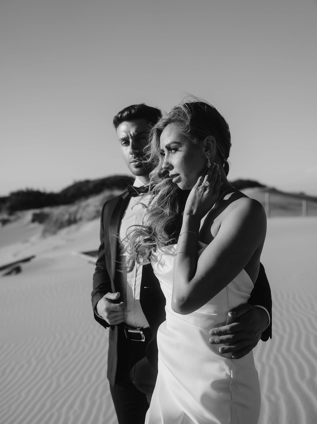 CHARLIE AND CANDICE (Elopement shoot at the Cronulla sand dunes, South Sydney)